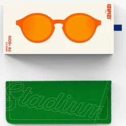 IZIPIZI Lunettes de Soleil Kids+ #D Stadium 3/5 Ans - Orange Smash
