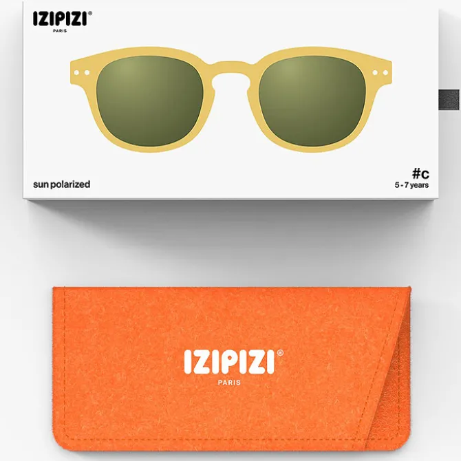IZIPIZI Lunettes de Soleil Kids #C 5/7 Ans - Yellow Honey