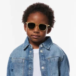 IZIPIZI Lunettes de Soleil Kids #E 3/5 Ans - Yellow Honey