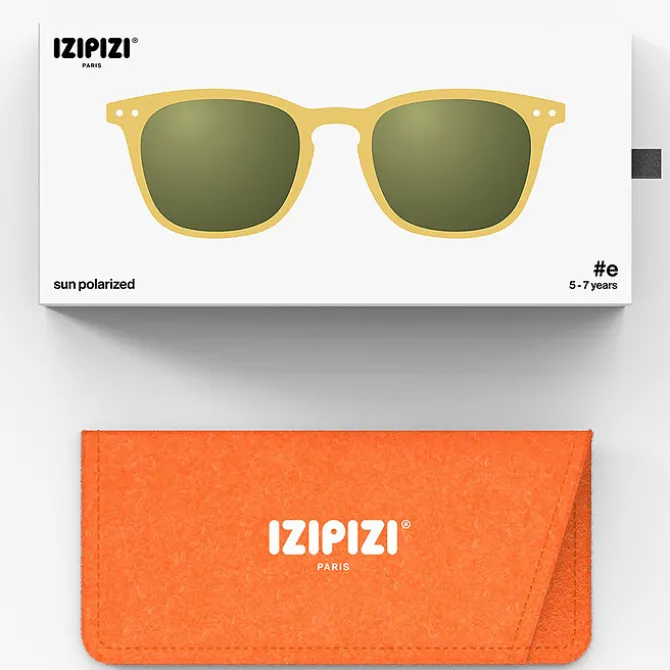 IZIPIZI Lunettes de Soleil Kids #E 5/7 Ans - Yellow Honey