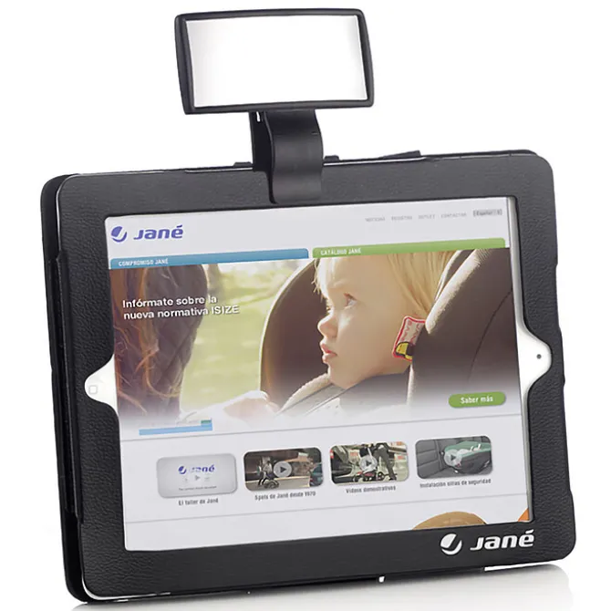 Jané Miroir de Sécurité avec Housse pour Tablette