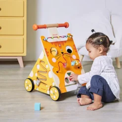 Janod Chariot Multi-activités Chat