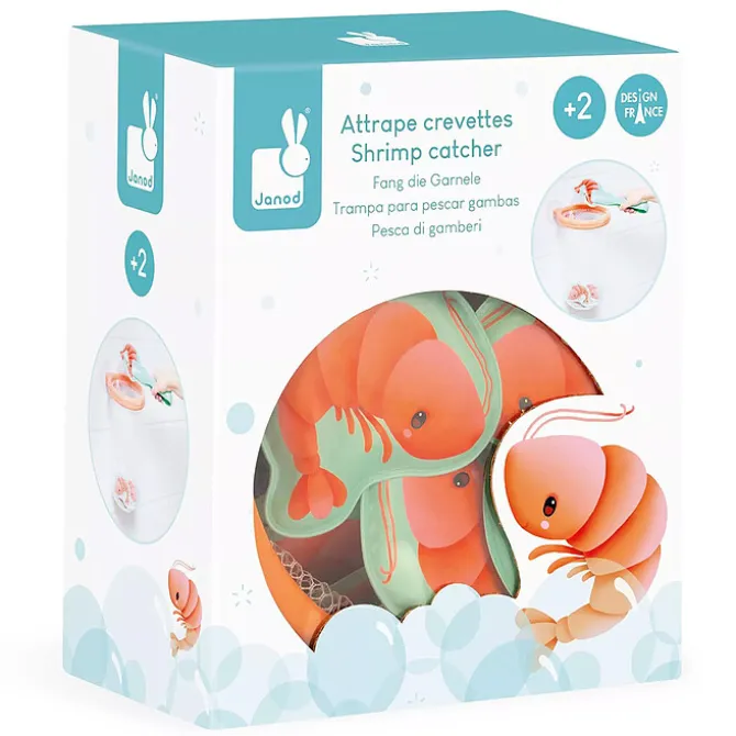 Janod Jeu de Bain Attrape-Crevettes