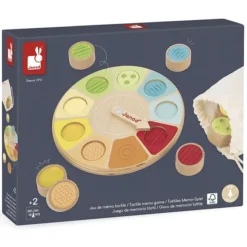 Janod Jeu Sensoriel - Roue Mémo Touch