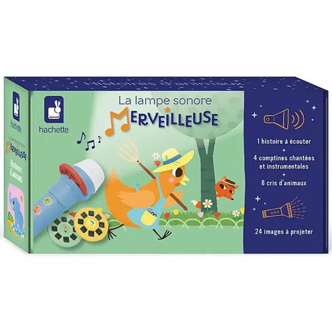 Janod Lampe Sonore Merveilleuse - Les Animaux