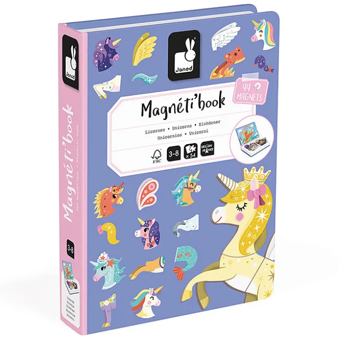 Janod Magnéti'Book Licornes