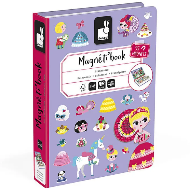 Janod Magnéti'Book Princesses