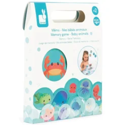 Janod Mémo de Bain Mes Bébés Animaux