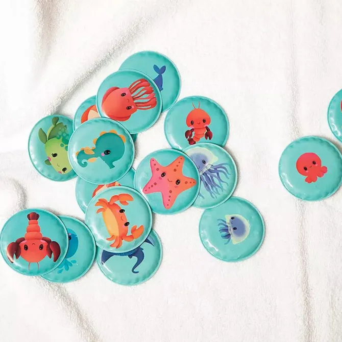 Janod Mémo de Bain Mes Bébés Animaux