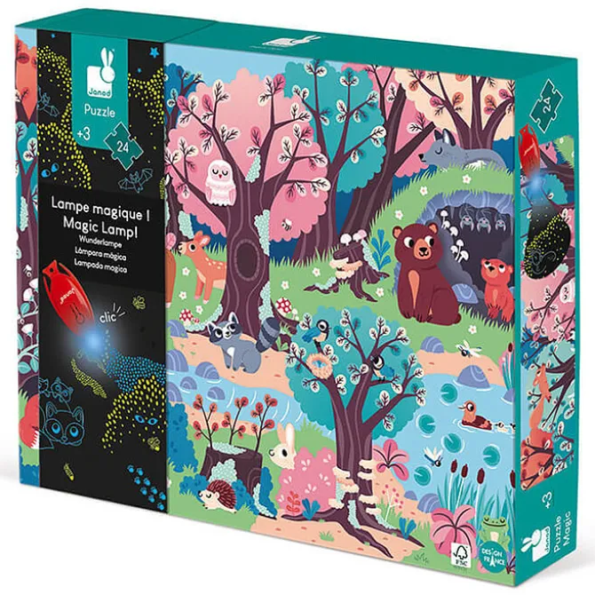 Janod Puzzle Magique la Forêt