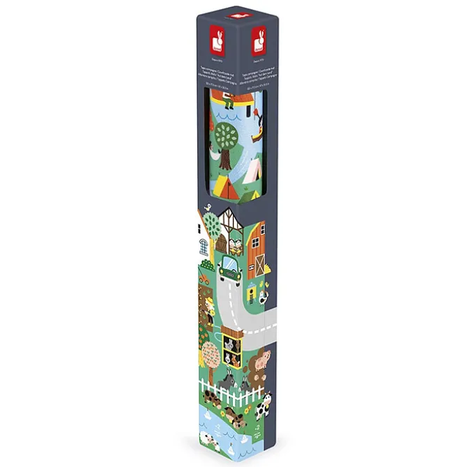Janod Tapis avec Circuit Campagne - Cross Roads