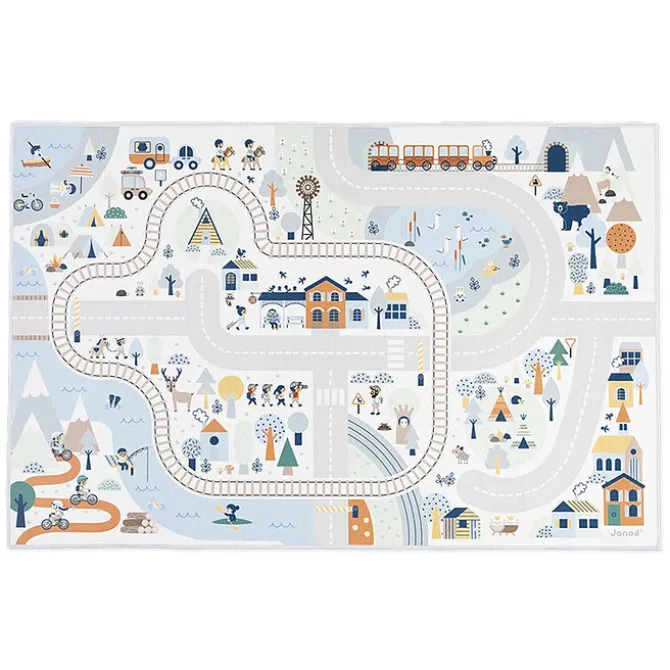 Janod Tapis avec Circuit Vallée Blanche - Cross Roads
