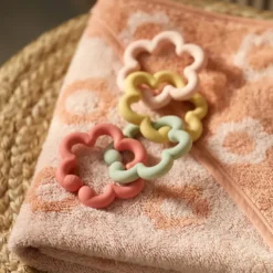 Jollein Anneaux en Silicone - Flowers