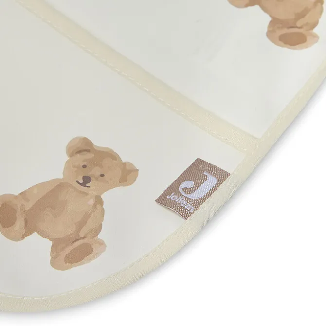 Jollein Bavoir à Manches Imperméable - Teddy Bear