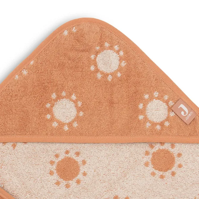 Jollein Cape de Bain Eponge Jacquart - Sun Light Terra
