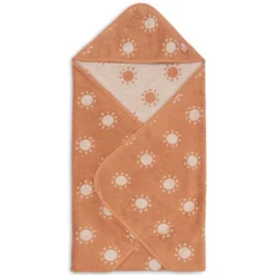 Jollein Cape de Bain Eponge Jacquart - Sun Light Terra