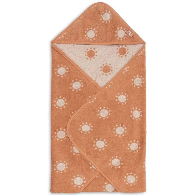Jollein Cape de Bain Eponge Jacquart - Sun Light Terra