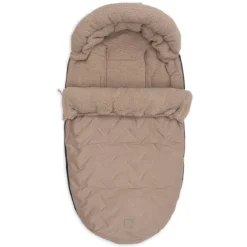 Jollein Chancelière Buggy / Stroller Embossed - Milky Coffee