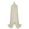 Jollein Ciel de Lit Leaf Ruffle Nougat - 245 cm