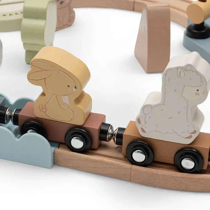Jollein Circuit de Train en Bois - Jollies