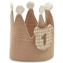 Jollein Couronne d'Anniversaire avec Chiffres - Teddy Bear