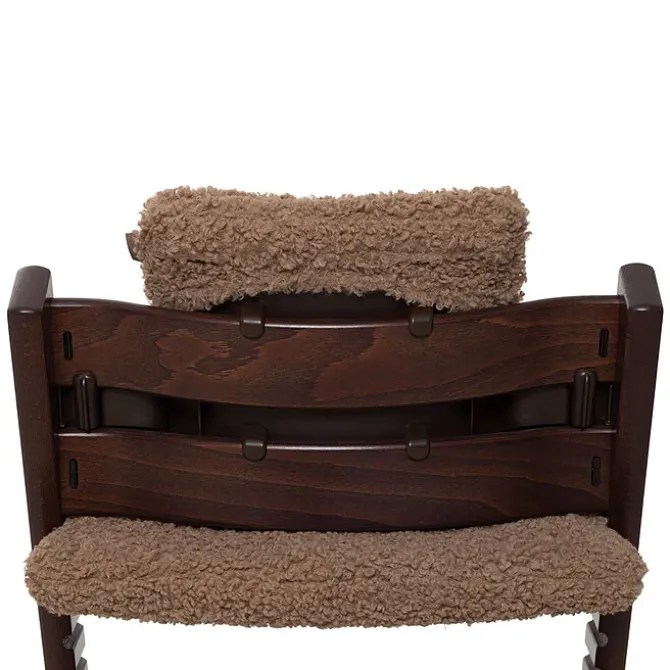 Jollein Coussin de Chaise Haute Curlé - Dark Hazel