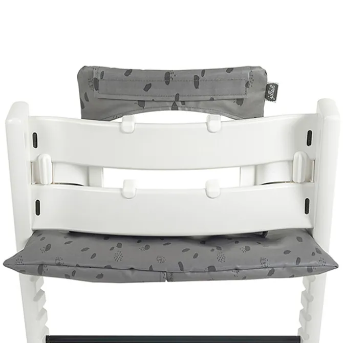 Jollein Coussin de Chaise Haute - Storm Grey