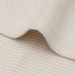 Jollein Couverture Berceau Basic Knit - Oatmeal