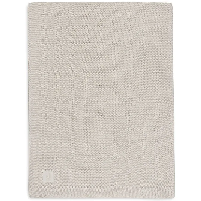 Jollein Couverture Berceau Basic Knit - Oatmeal