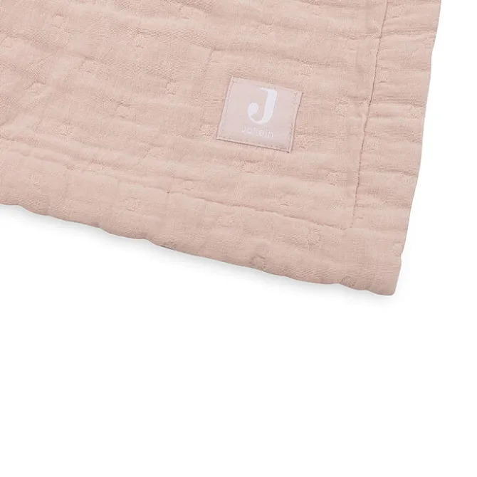 Jollein Couverture Berceau Jacquard - Wild Rose