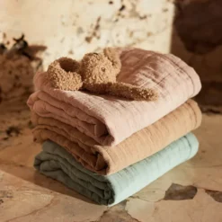 Jollein Couverture Berceau Jacquard - Wild Rose