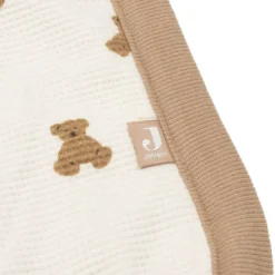 Jollein Couverture Berceau - Mini Teddy Bear Little Waffle Fluffy Teddy Bear