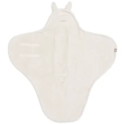 Jollein Couverture Portefeuille Bunny Cloudy Rib - Oatmeal