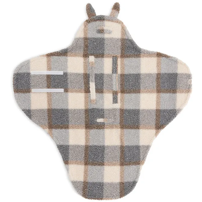 Jollein Couverture Portefeuille Bunny - Check Boucle