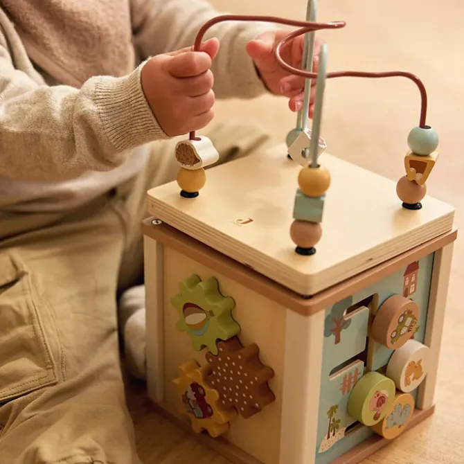 Jollein Cube d'Activités en Bois - Jollies