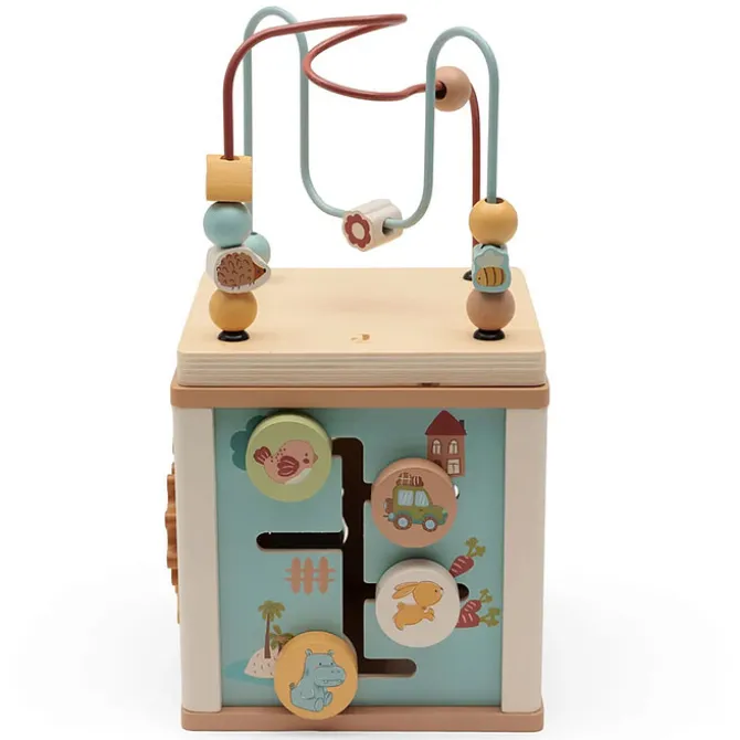 Jollein Cube d'Activités en Bois - Jollies