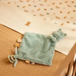 Jollein Doudou Attache Tétine Hippo Happy