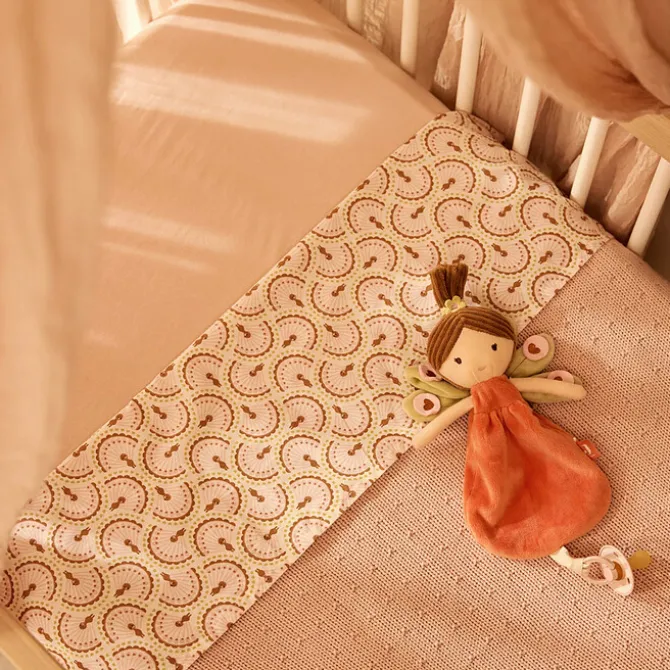 Jollein Doudou Attache Tétine - Peacock Pia