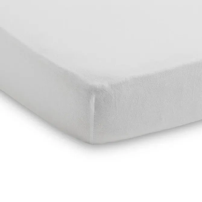 Jollein Drap Housse Berceau et Cododo Jersey Blanc - 40-50 x 80-90 cm