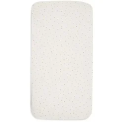 Jollein Drap Housse Berceau et Cododo Jersey Kangaroots Dusty Dots - 40-50 x 80-90 cm