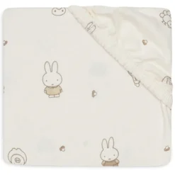 Jollein Drap Housse Jersey Miffy Family Farm - 60 x 120 cm