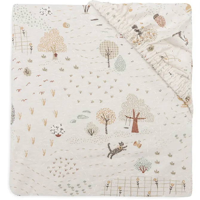 Jollein Drap Housse Jersey Tiny Park - 60 x 120 cm