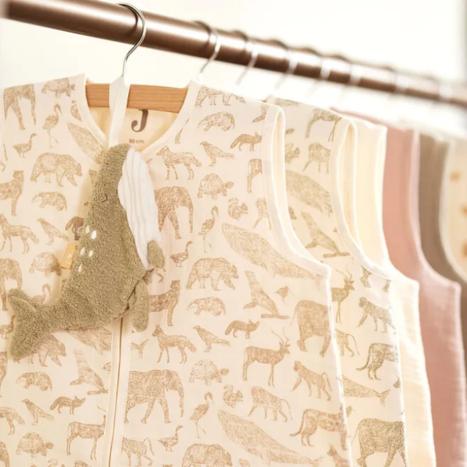 Jollein Gigoteuse Eté Animals Olive Green - 3/6 Mois