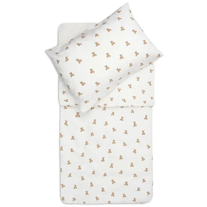 Jollein Housse de Couette et Taie Mini Teddy Bear - 100 x 140 cm