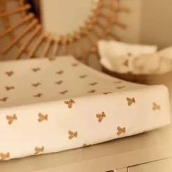 Jollein Housse Matelas à Langer - Mini Teddy Bear