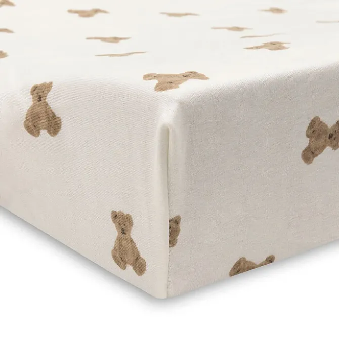 Jollein Housse Matelas à Langer - Mini Teddy Bear
