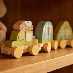 Jollein Jouet Train en Bois - Camping Jollies