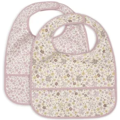 Jollein Lot de 2 Bavoirs Imperméables - Flower Fairies