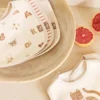 Jollein Lot de 5 Bavoirs Imperméables - Animal Friends