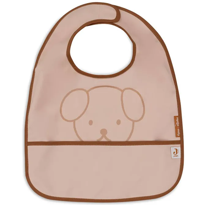 Jollein Lot de 2 Bavoirs Imperméables - Miffy Peekaboo Wild Rose